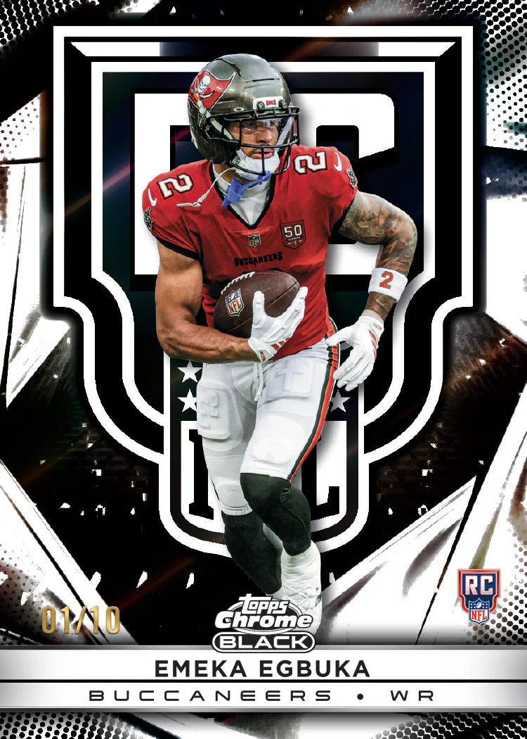 Topps 2025 Black Chrome Football Hobby Box