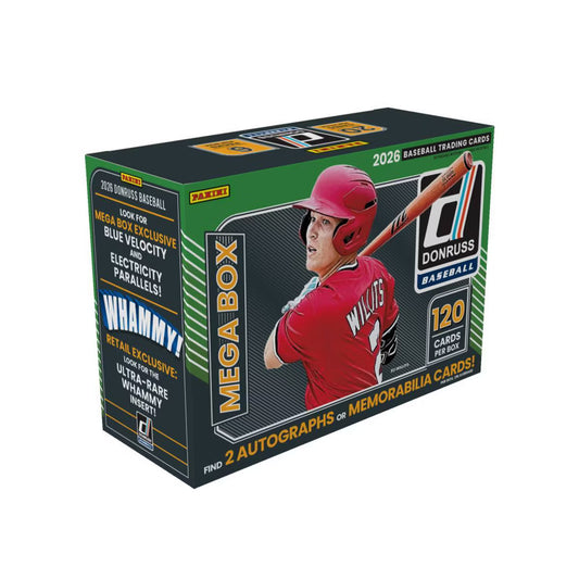 Panini 2026 MLB Donruss Baseball Mega Box