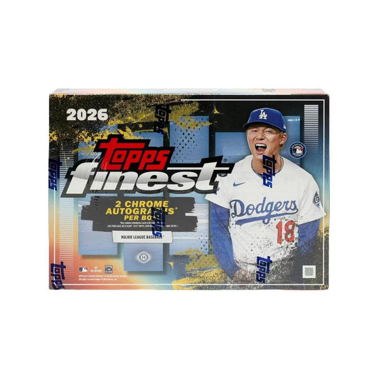 Topps 2026 Finest Baseball Hobby Box