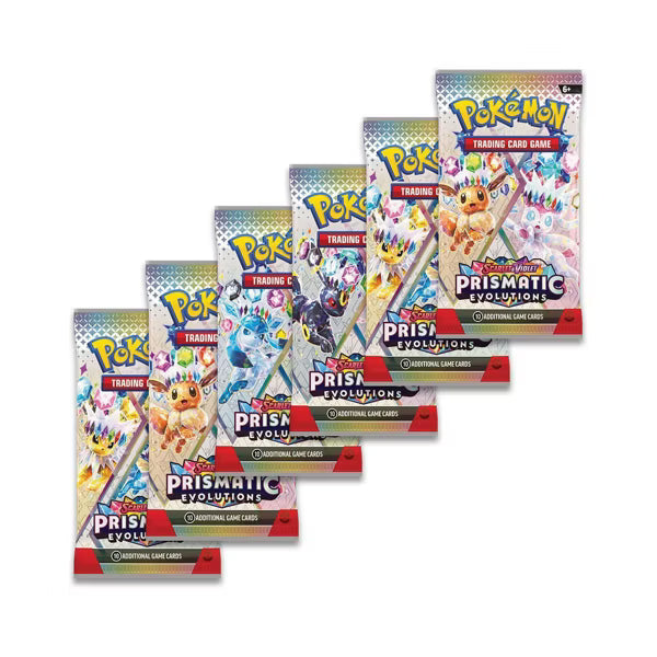 Pokémon TCG: Scarlet & Violet Prismatic Evolutions Booster Bundle